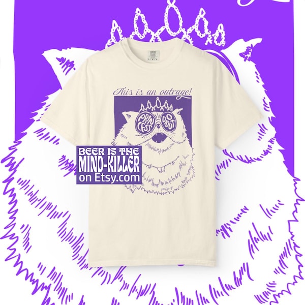 Princess Donut, This is an outrage! Dungeon Crawler Carl merch, Comfort Colors, Unisex Garment-Dyed T-shirt