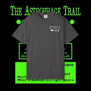 Project Hail Mary Merch, The Astrophage Trail, Comfort Colors, Unisex Garment-Dyed T-shirt, Multiple Colors image 8