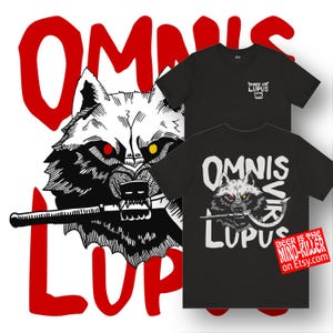 Red Rising Merch, Omnis Vir Lupus, Howler Unisex Short Sleeve T-shirt ...