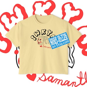 IWKYM, Samantha, Dungeon Crawler Carl, Comfort Colors Women's Boxy Tee