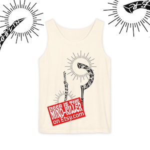 Reaper Goblin, Red Rising Merch, Unisex stückgefärbtes Tank Top, mehrere Farben