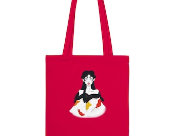 Classic Tote Bag Monadicos Miss Yuri Adorable Design Tote Bag Easy Comfortable Fashionable Tote Bag