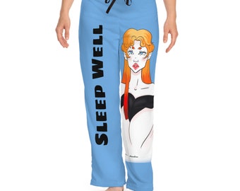 Women's Pajama Pants (AOP) Interesting Design Art Pajama