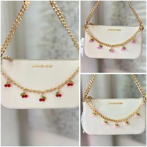 Cherry Chain Bag Accessory