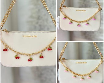 Cherry Chain Bag Accessory