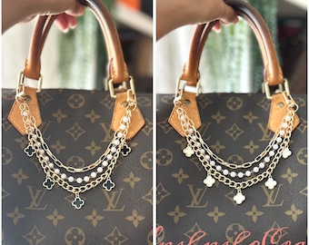 Authentic Louis Vuitton PM Very Rare Coussin Gold Curb Chain
