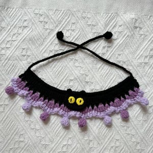 Halloween Pet Decoration, Devil Collar, Halloween Cat Collar, Cat Collar, Cute Dog Collar, Cute Cat Collar, Handmade Pet Collar