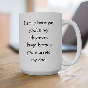 Stepmom Mug Step Mom Gifts Stepmother Mug Gifts for Step-Mom Present for Stepparent Mother&#39;s Day Funny Gift for Stepmom Ceramic Coffee Cup