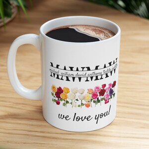 Personalized Mawmaw Mug With Grandchildren&#39;s Names, Personalized Mawmaw Roses Mug, Grandkid&#39;s Names Mug, Mother&#39;s Day Gift, Mawmaw Gift