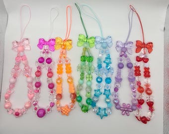 Handmade Beaded Phone Charms