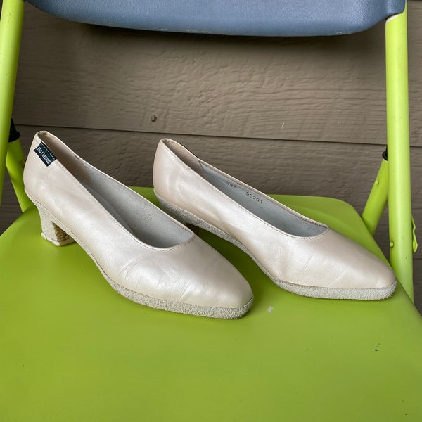 dyeable wedge wedding shoes