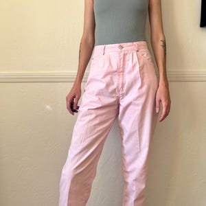 Vintage 80’s Pink Trousers - Size S