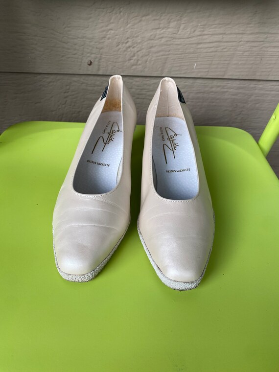 Vintage Designer Wedding Bridal Shoes - Size 8.5 - image 2