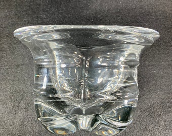 Art Glass Crystal Dish