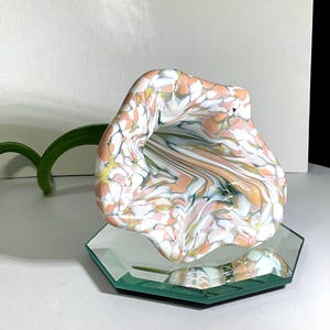 End of Day Handblown Glass Lilly Murano Style