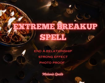 POWERFUL BREAK UP spell, Make Them Break Up, Third Party Removal Spell , Cor cutting ceremony, Separatation Spell - Strong , Divorce Spell