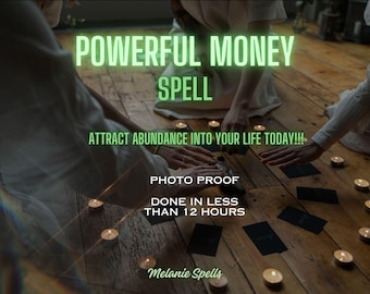 Attract Money and Abundance Spell, Wealth Prosperity