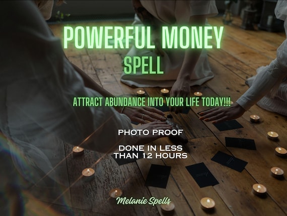 Attract Money and Abundance Spell, Wealth Prosperity