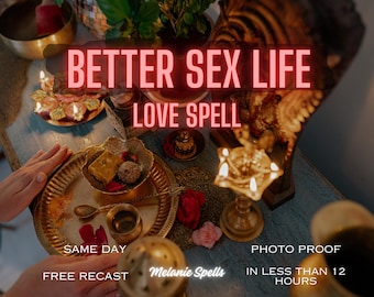 STRONGEST Sex Spell, Attraction Ritual, Become a Sex God, Stubborn, Sex Magnet Spell, Passion Love Spell, Seduction Obsession, Same day cast