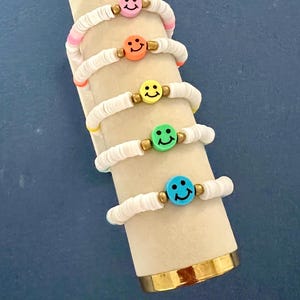 Rainbow Smiley Face Set