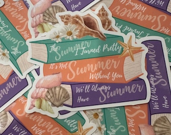 The Summer I Turned Pretty Sticker: Waterproof Vinyl Decal for TSITP Fans