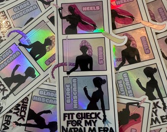 K Pop Napalm Era Hunter Holographic Sticker Decal