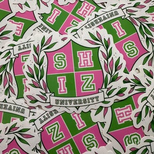Vinylsticker Shiz University – sticker op Wicked Musical geïnspireerde embleem – Broadway-fancadeau voor laptops, waterflessen, tijdschriften