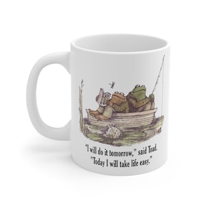 Frog and Toad I will take life easy Mug