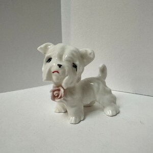 Terrier Dog Figurine Vintage Made In Japan