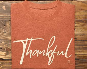 Thanksgiving Shirt Thankful Shirt Fall T-Shirt Gobble Shirt Family Thanksgiving Gathering Tee for Thanksgiving Dinner Matching Shirts