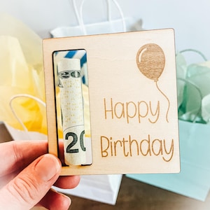 Birthday Money Holder