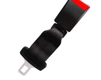 Car Seat Belt Clip in Extension Strap 23cm, Compatible with Most Car Models