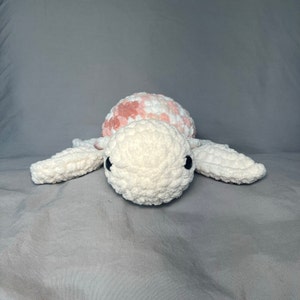 Crochet Valentines Turtle, Valentines Turtle Plushie, Turtle Amigurumi