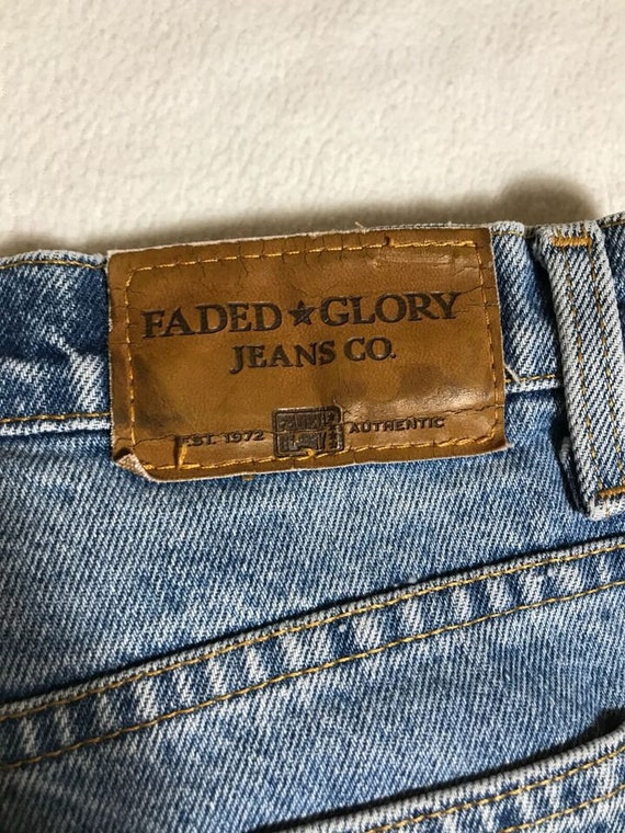 Vintage Faded Glory Jeans Women's 16 Denim High R… - image 3