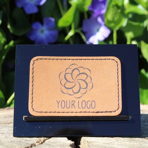 Custom Laser Engraved Patch Leatherette Patch