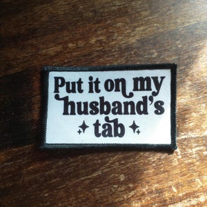 Husband tab patch