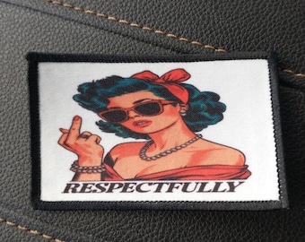 Respectfully Patch - Iron On