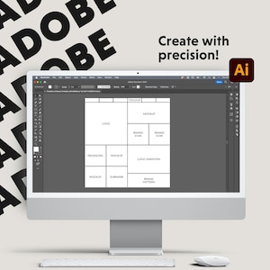 10 Brand Board Template Bundle | Adobe Illustrator | For Creatives and Freelance Designers