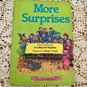 More Surprises (An I Can Read Book) 1987 Vintage Hardcover POETRY