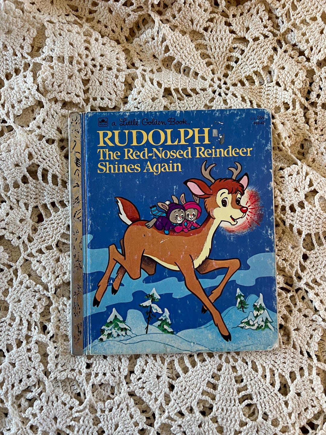 Rudolph the Red-nosed Reindeer Shines Again A Little Golden Book 1982 ...