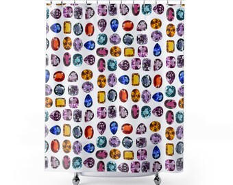 GEMS Shower Curtain