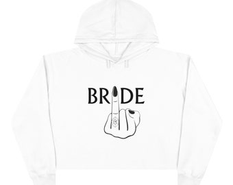 BRIDE Crop Hoodie