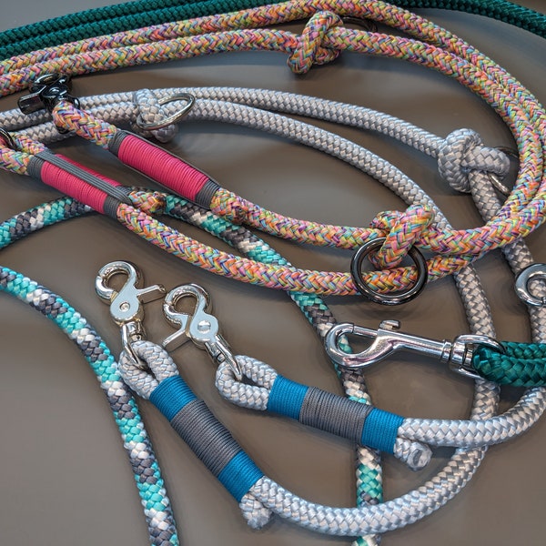 Tauleine, handmade dog leash