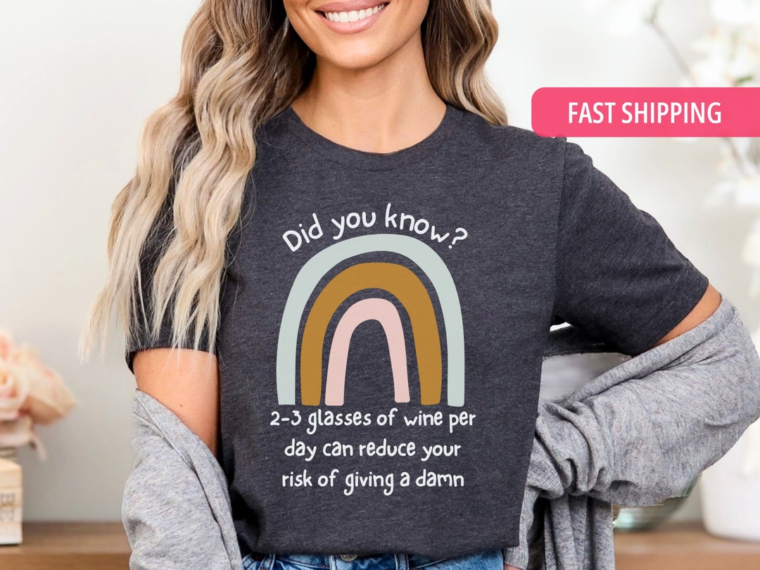 Funny Wine Quote Tshirt With Sarcastic Saying Etsy