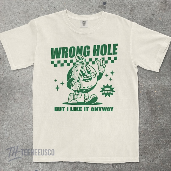 Funny Golf Shirt for Men, Raunchy Golf Gift, Graphic Tee for Golfer, Bachelor Party, Boyfriend Gift, Dad Birthday, Golf Gifts for Him
