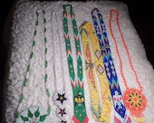 Estate Sale Purchase-Native American Beaded Necklaces Lot