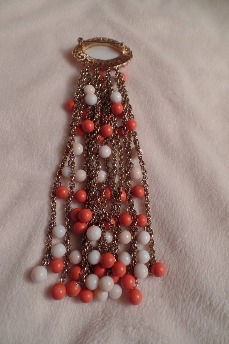 Impressive 1960/'s Brooch-6 34 Inches in Length