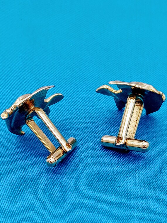 Fish Cufflinks with Mother-of-Pearl - image 2