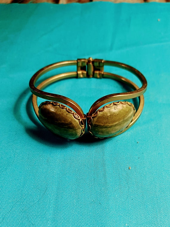 Bracelet with Polished Agate Stones - image 2