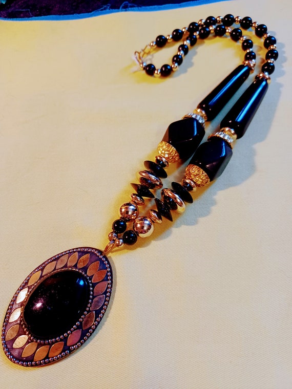 Necklace with Ethnic Design